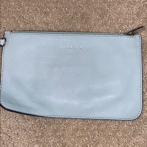 Michael Kors   light blue change purse